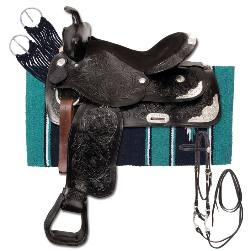 King Series Silver Show King II Saddle Package