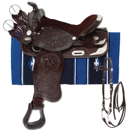 King Series Silver Show King II Saddle Package