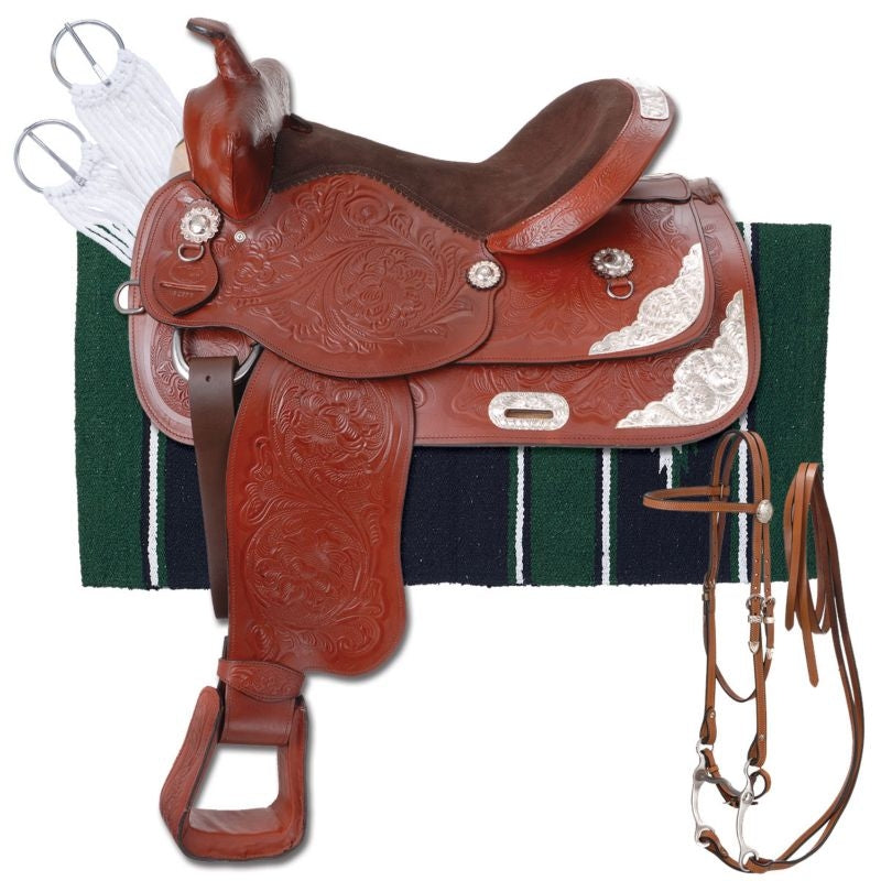 King Series Silver Show King II Saddle Package