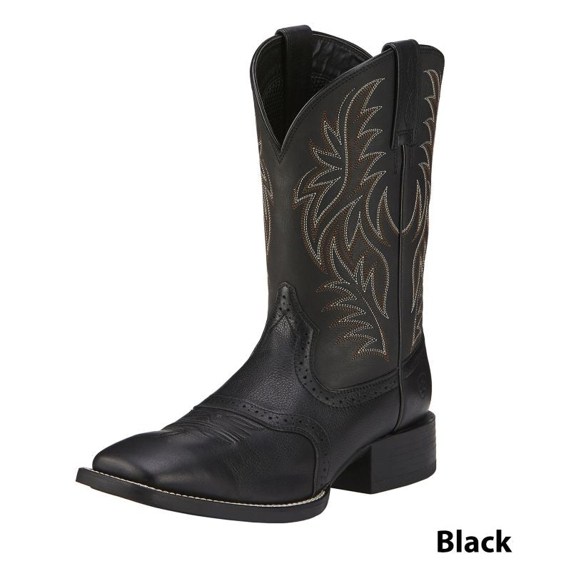 Ariat Mens Sport Western Wide Sq Boots