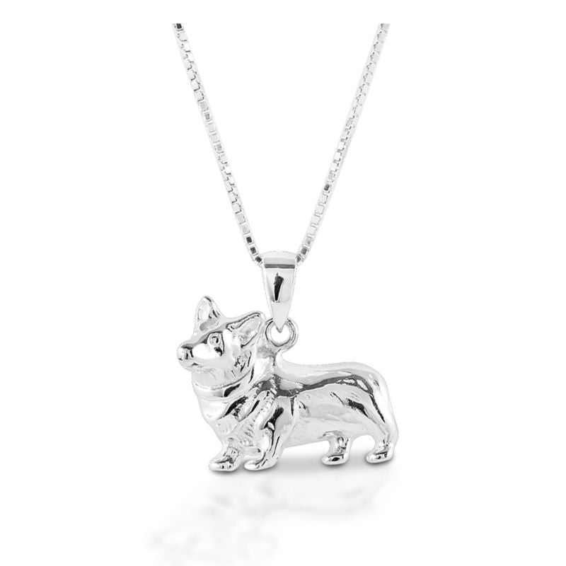 Kelly Herd Small Corgi Necklace
