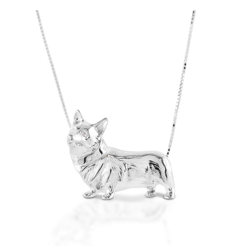 Kelly Herd Large Corgi Necklace