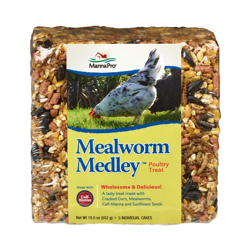 Mealworm Medley Poultry Cakes