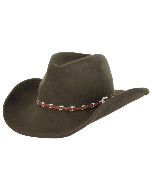 Tassy Crushers Wallaby Hat Large Black
