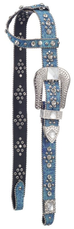 Silver Royal Trinity Belt Single Ear Headstall