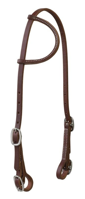 Weaver Working Cowboy Sliding Ear Headstall
