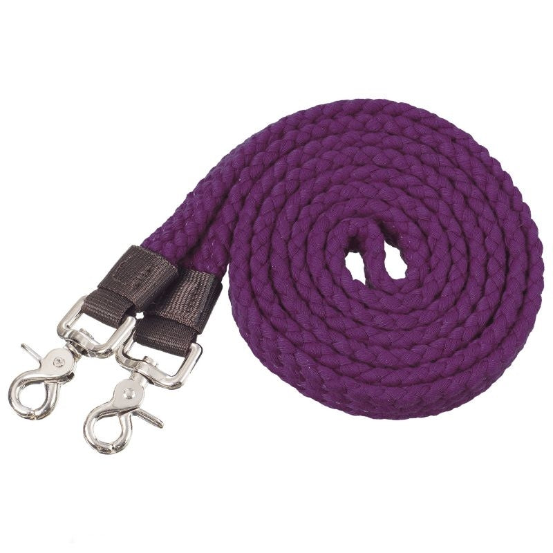 Tough1 Pro Flat Cotton Roping Reins