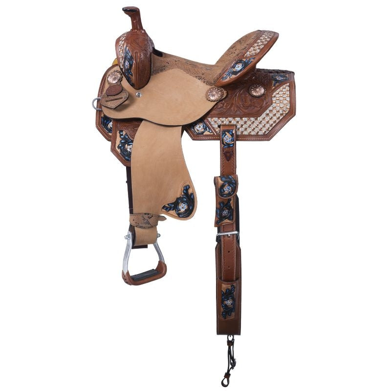 Silver Royal Savannah Barrel Saddle