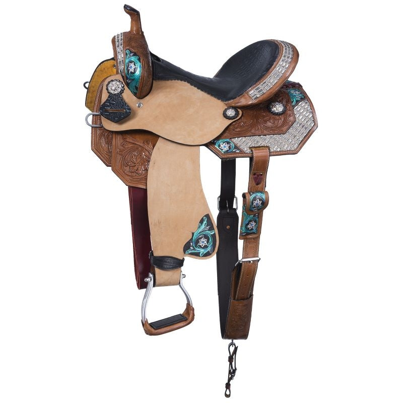 Silver Royal Ashton Barrel Saddle