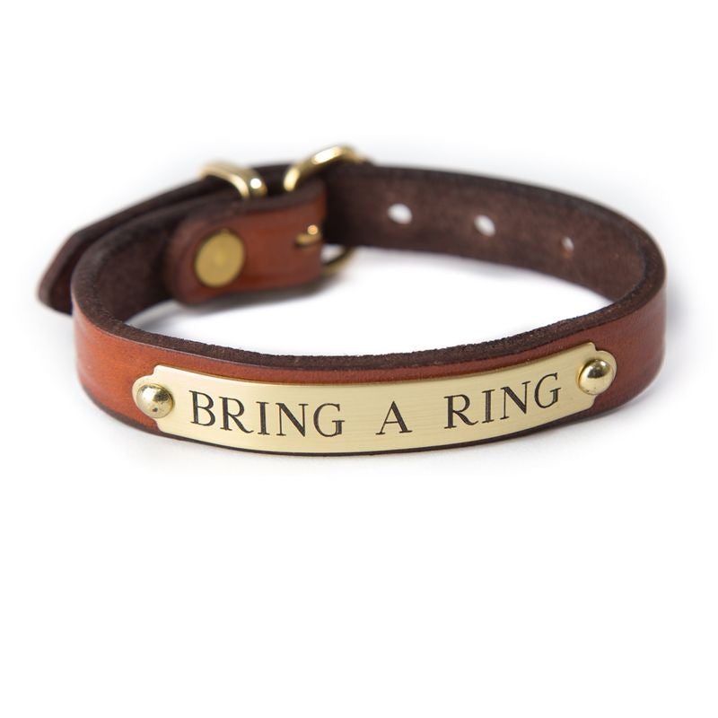 Personalized Leather Bracelet