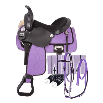 Tough1 Eclipse Trail 5-Pc Basic Saddle Package