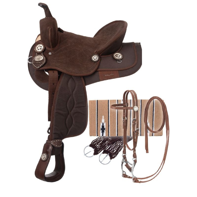 Tough1 Eclipse Rnd 5-Pc Trail Basic Saddle Pkg