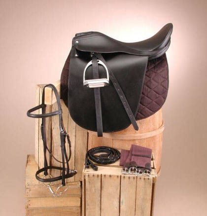 EquiRoyal Gold Winner Equitation Saddle Pkg