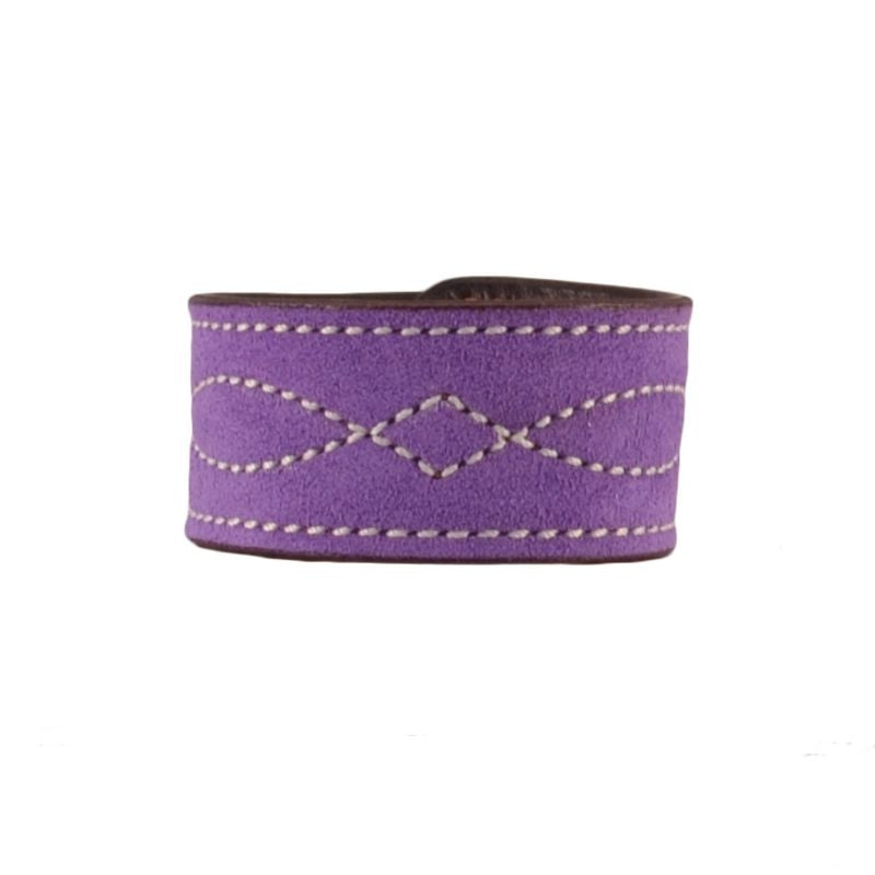 Rebecca Ray Designs Bridle Stitch Suede Cuff