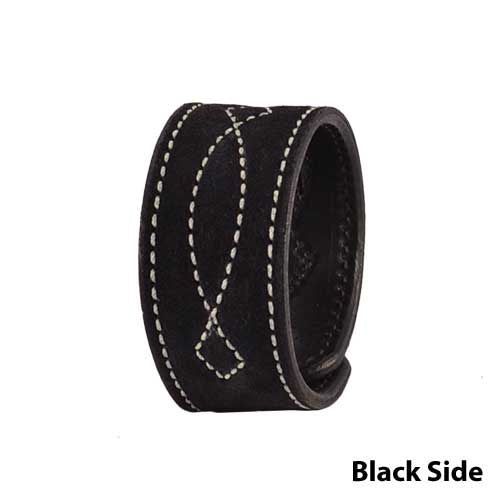 Rebecca Ray Designs Bridle Stitch Suede Cuff