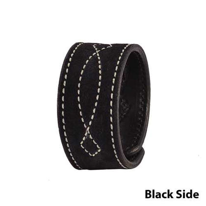 Rebecca Ray Designs Bridle Stitch Suede Cuff