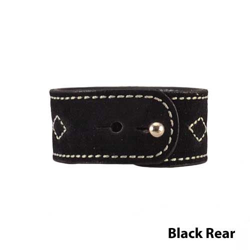 Rebecca Ray Designs Bridle Stitch Suede Cuff