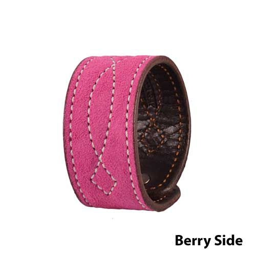 Rebecca Ray Designs Bridle Stitch Suede Cuff