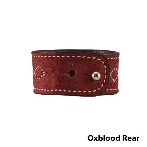 Rebecca Ray Designs Bridle Stitch Suede Cuff