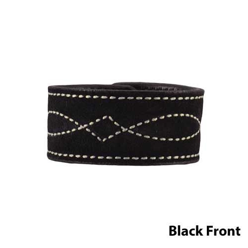 Rebecca Ray Designs Bridle Stitch Suede Cuff