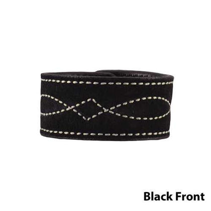 Rebecca Ray Designs Bridle Stitch Suede Cuff