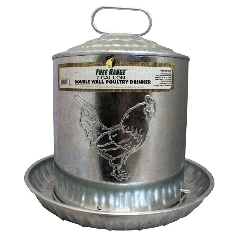 Harris Farms Double Wall Poultry Drinker
