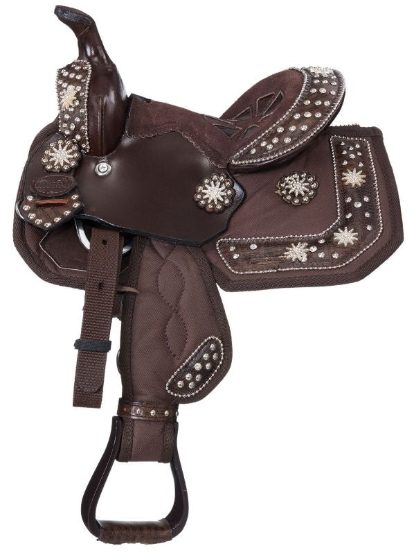 Tough1 Spur Rowel Conchos Mini Saddle Pkg