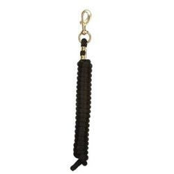 Weaver Mini/Pony Poly Lead Rope Brass 7ft