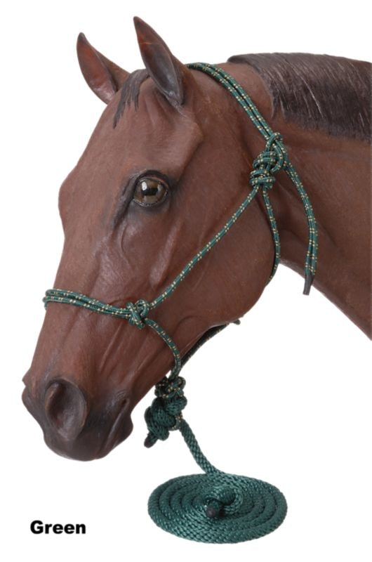Tough1 Miniature Poly Rope Halter With Lead