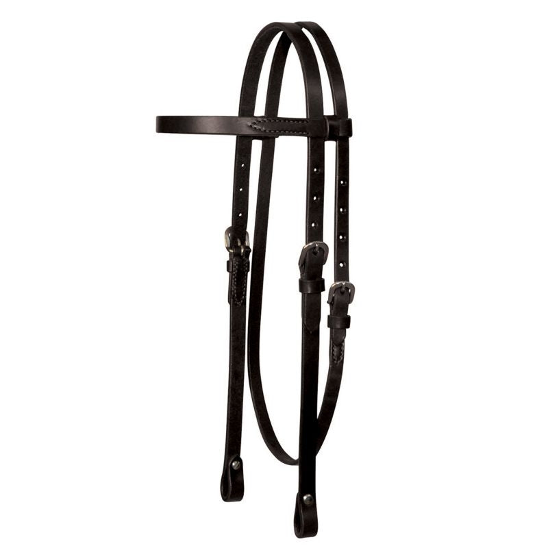 Circle Y Single Ply 5/8in Browband Headstall