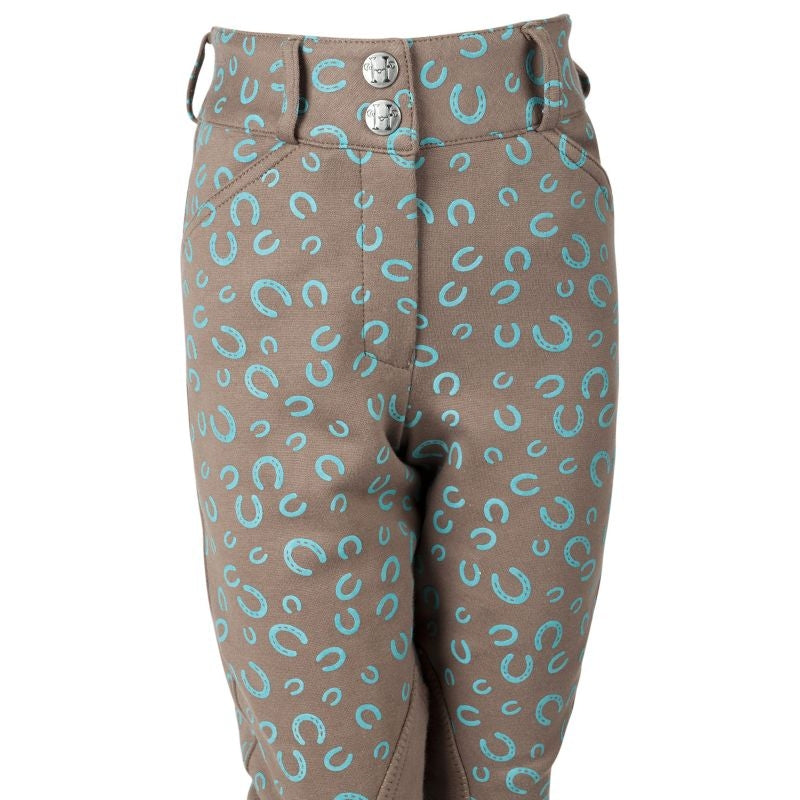 Huntley Childs Brown Horse Shoe Riding Pant