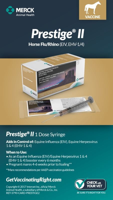 Merck Prestige II Vaccine Multi Pack 6 Dose