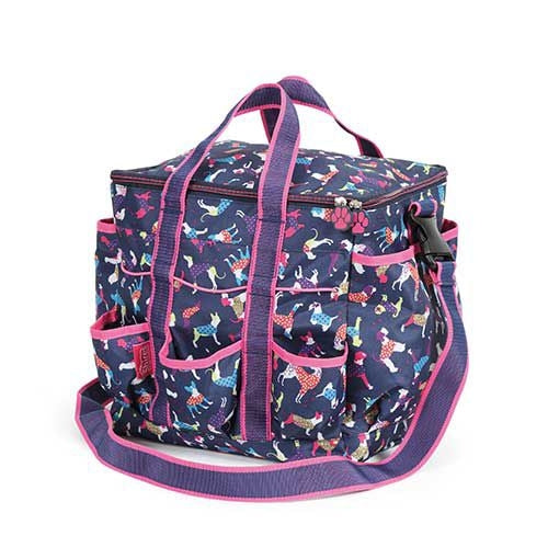 Shires Dog Print Grooming Kit Bag