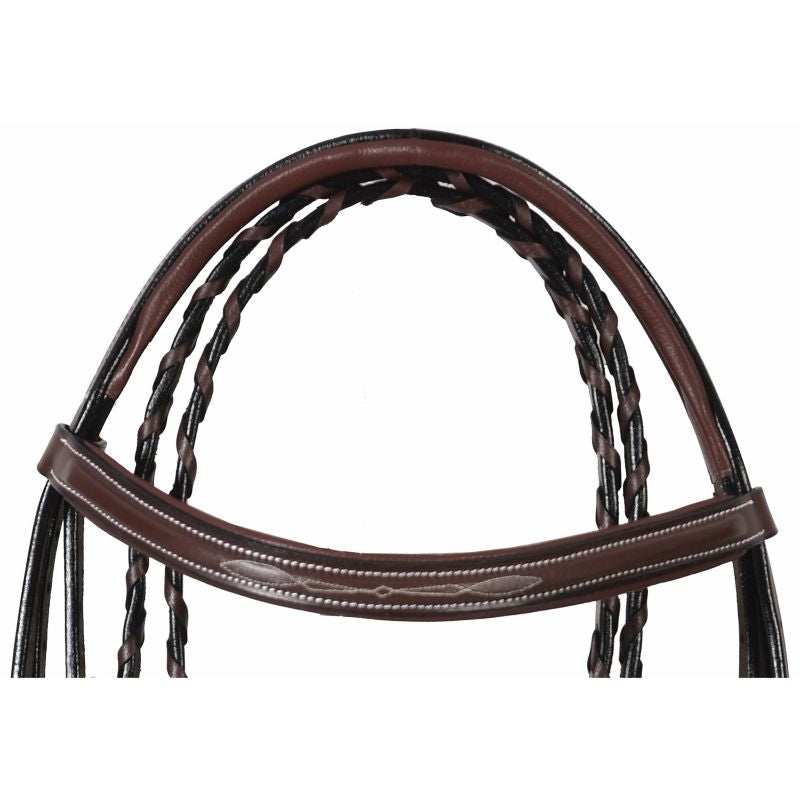HDR Mono Crown Bridle Pad Wide Noseband