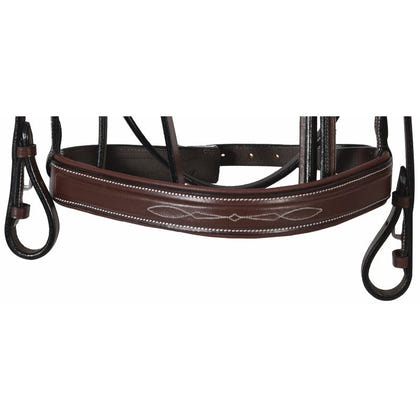 HDR Mono Crown Bridle Pad Wide Noseband