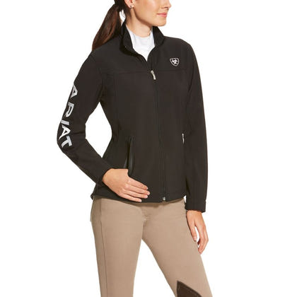Ariat Ladies New Team Softshell Jacket 1X Black