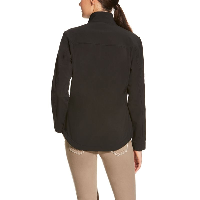 Ariat Ladies New Team Softshell Jacket 1X Black