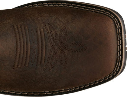 Justin Mens George Strait Fireman Sq Boots