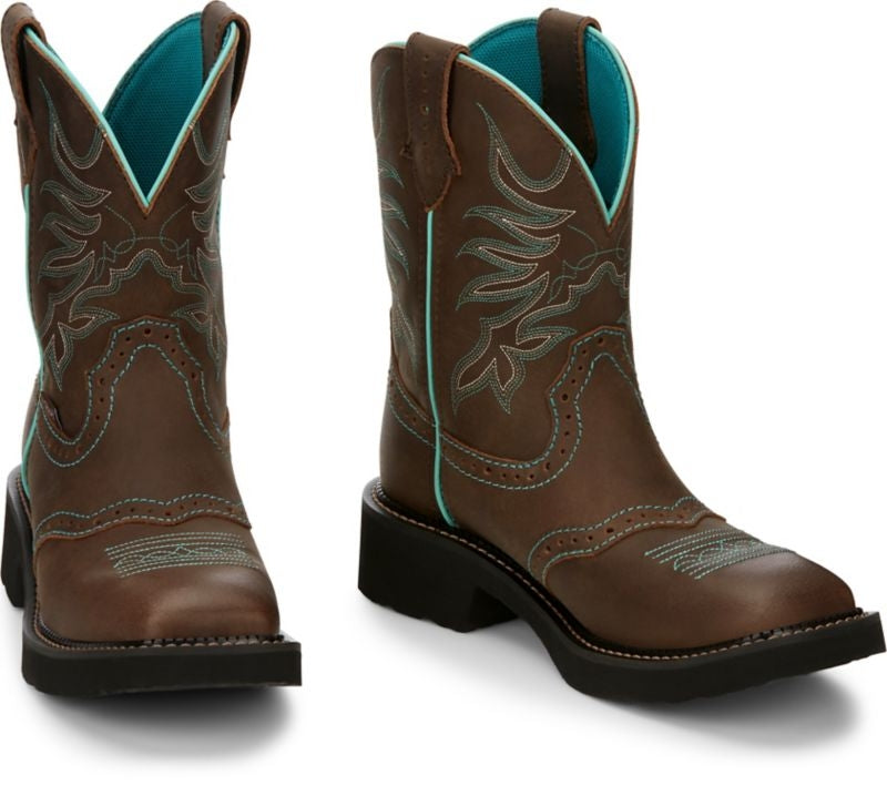 Justin Ladies Gypsy Mandra Sq Toe Boots