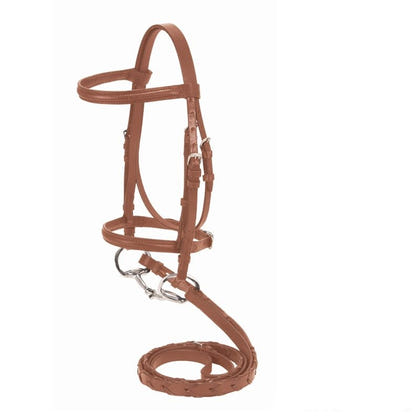 Raised Snaffle Bridle