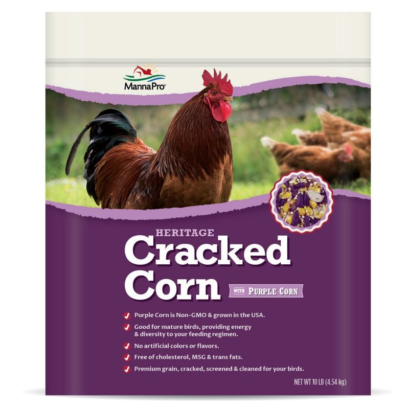 Manna Pro Premium Cracked Corn with Purple Corn