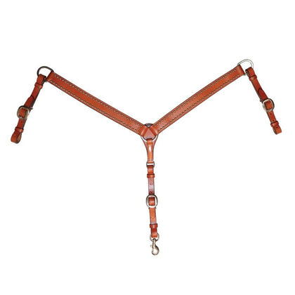 Circle Y 1 1/2in Spot Accents Breast Collar