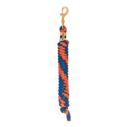 Weaver Poly Lead Rope with Brass Snap 10Ft