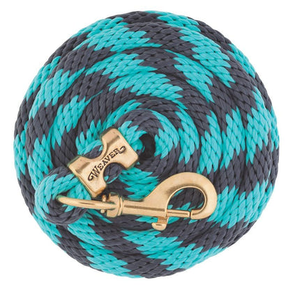 Weaver Poly Lead Rope with Brass Snap 10Ft