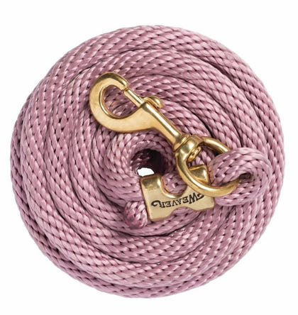 Weaver Poly Lead Rope with Brass Snap 10Ft