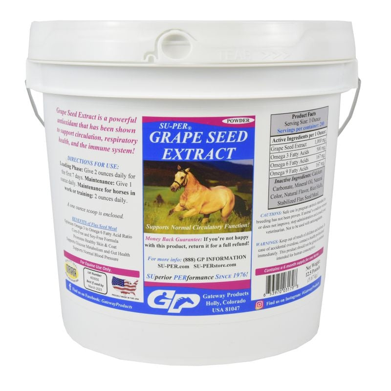 SU-PER Grape Seed Extract - 12.5 Pounds