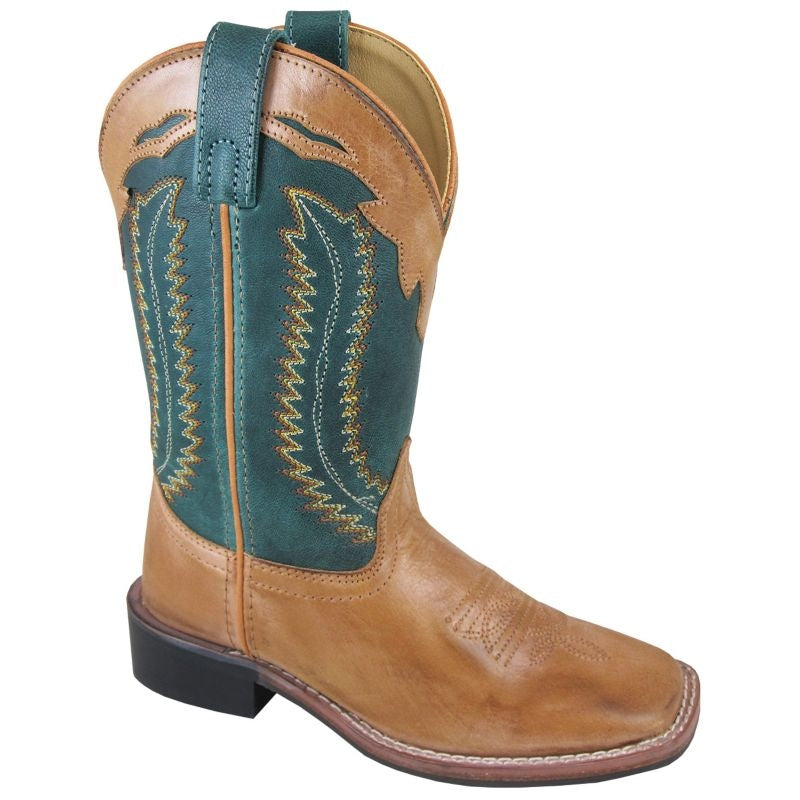 Smoky Mountain Kids Frank Square Toe Boots