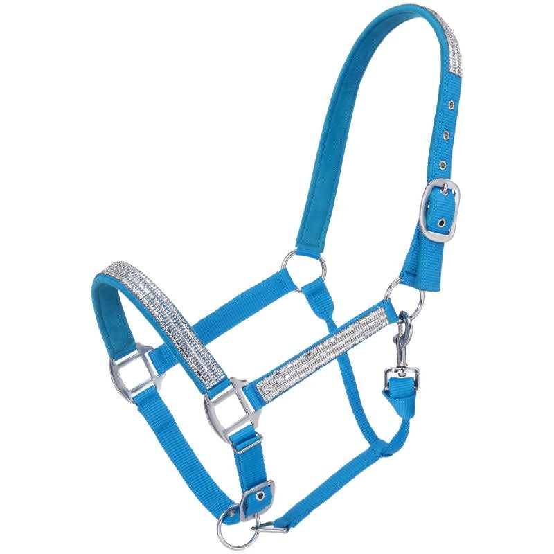 Tough1 Adj Nylon Halter with Crystal Accents