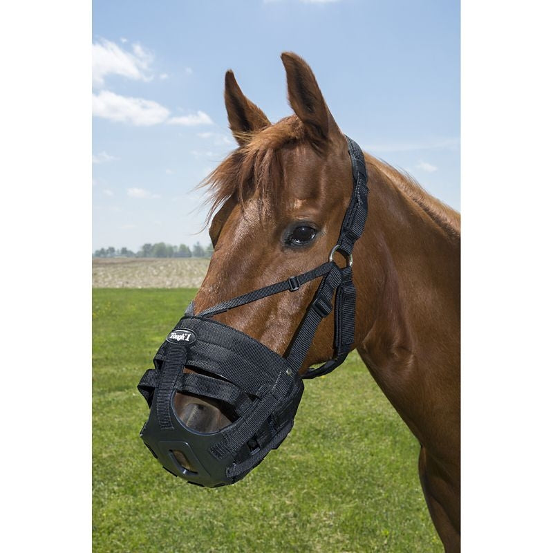 Tough1 Deluxe Easy Breathe V-Nose Grazing Muzzle