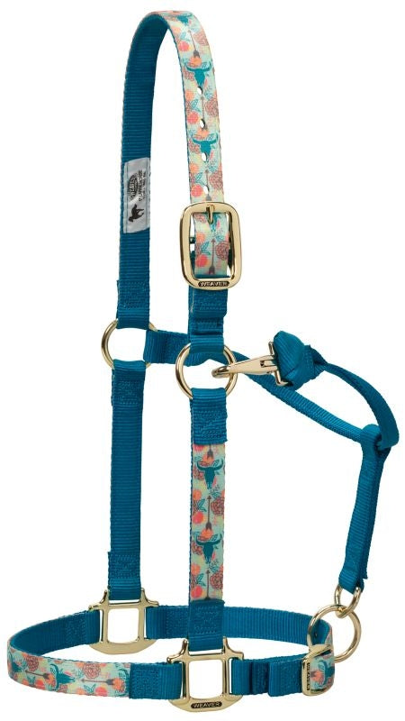 Weaver 1" Patterned Adjustable Halter
